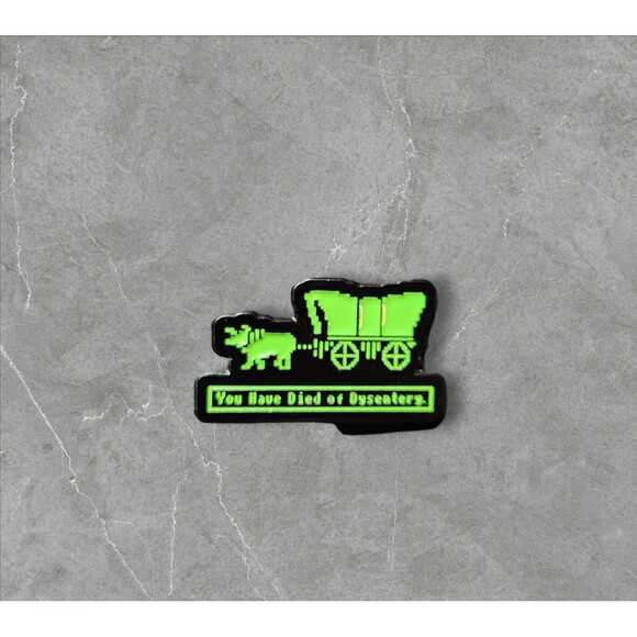 18 Oregon Trail | From the 1900s | Died from Dysentery  | Sarcastic Pins - Picture 1 of 1